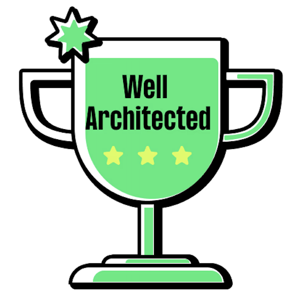 Secure Well Architected Framework Trophy